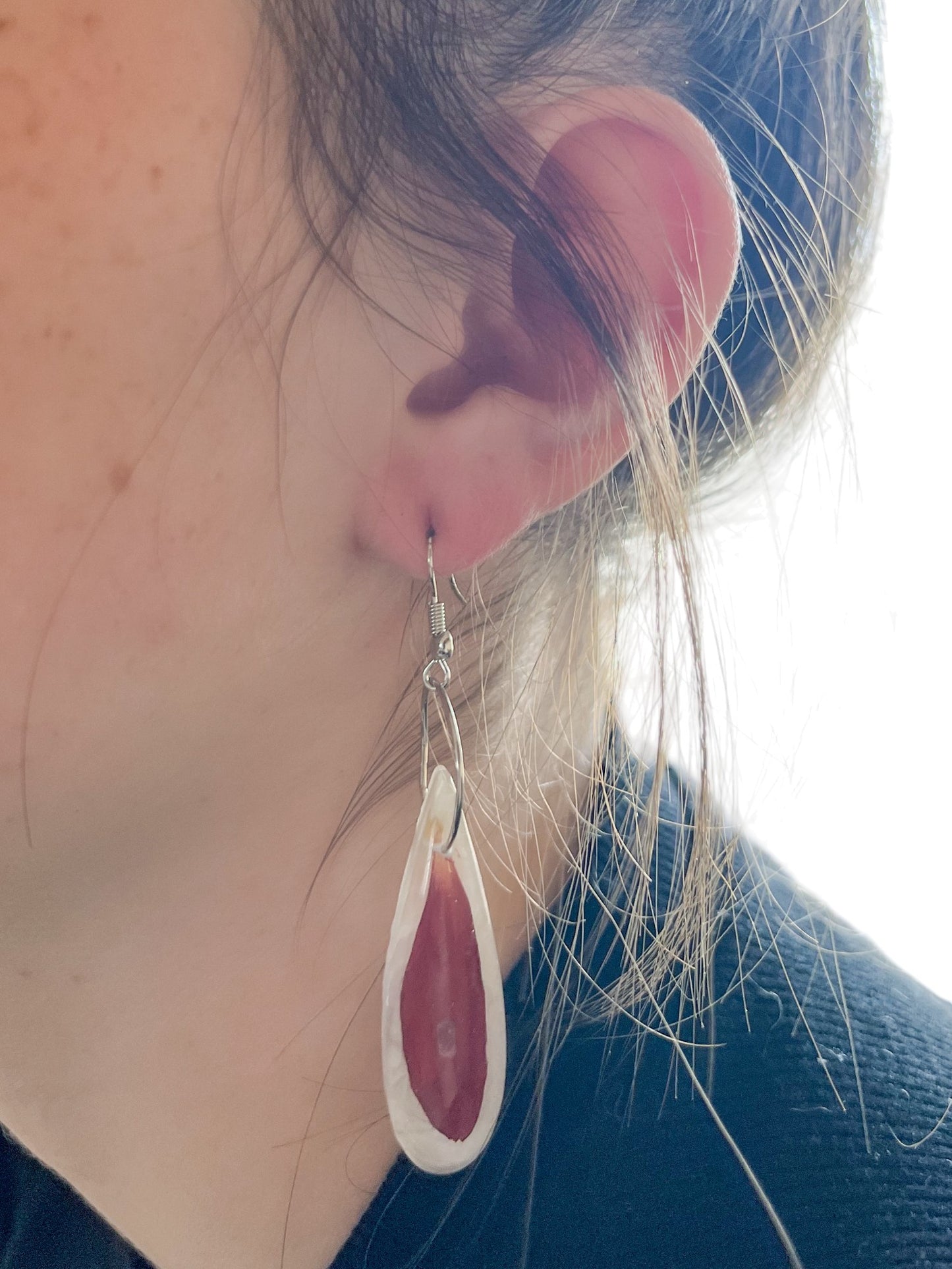 Botanical Earrings | Handmade Jewelry | Resin Craft