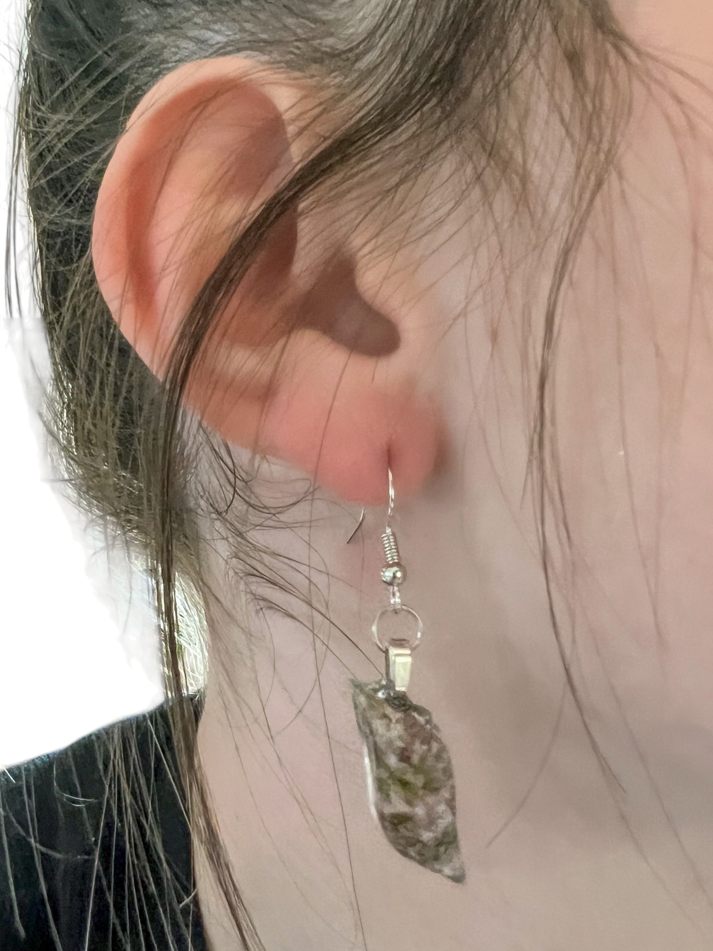 Botanical Earrings | Handmade Jewelry | Resin Craft