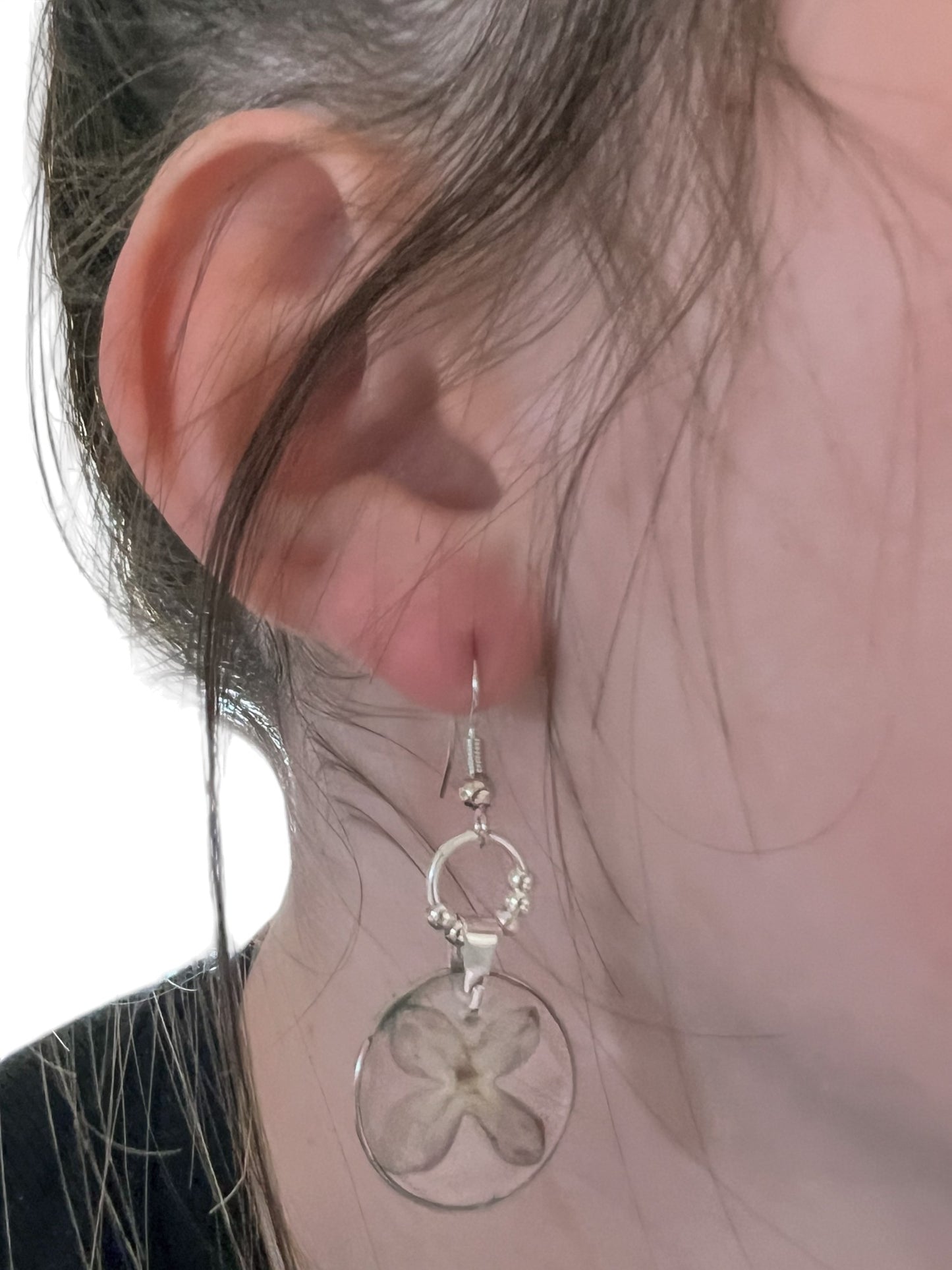 Botanical Earrings | Handmade Jewelry | Resin Craft