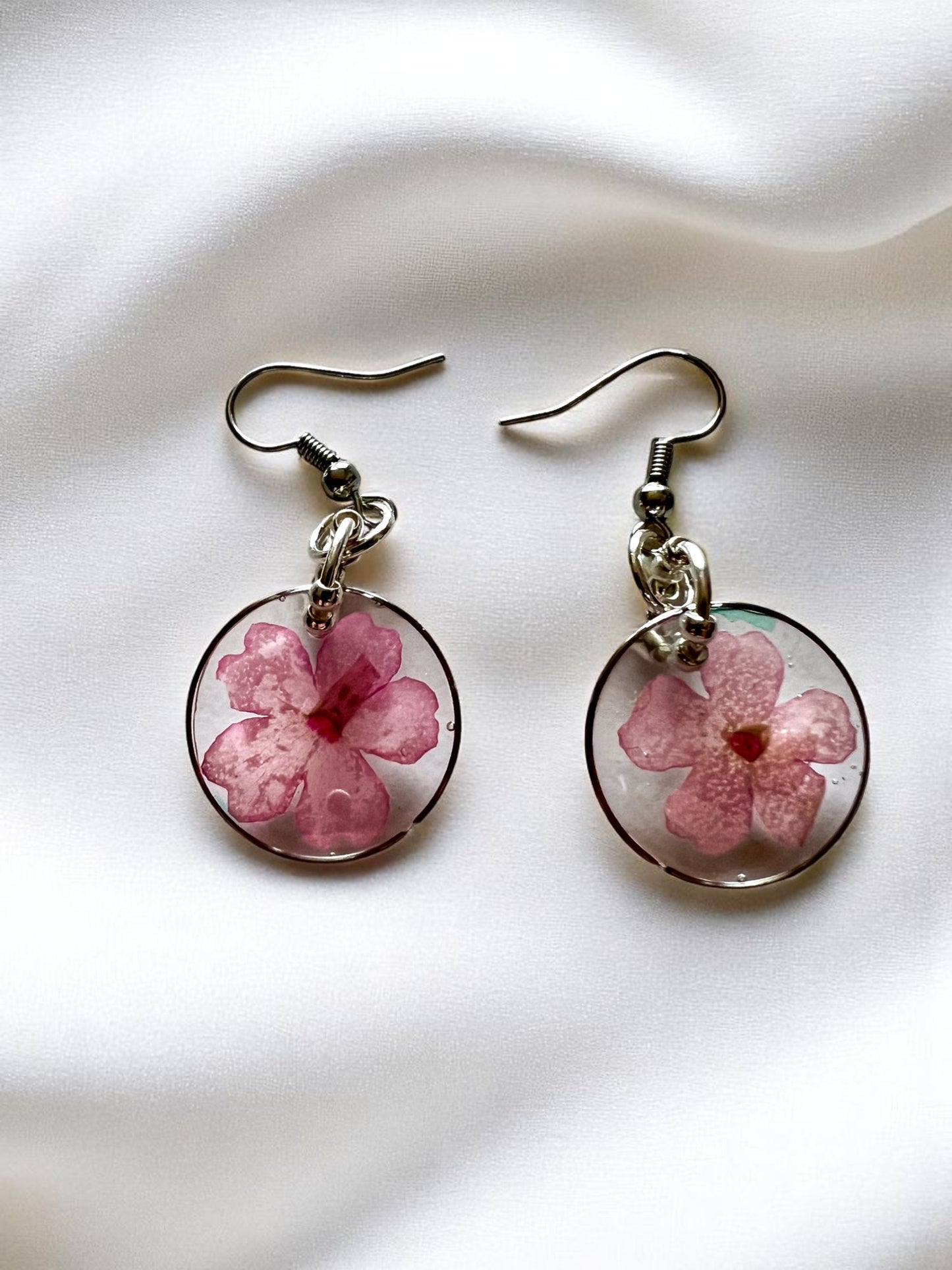 Botanical Earrings | Handmade Jewelry | Resin Craft