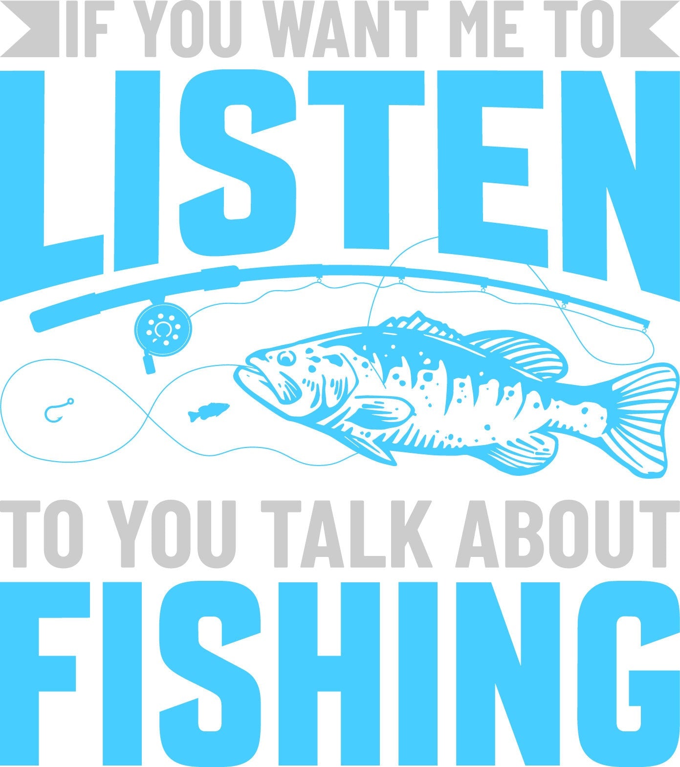 Funny Fishing Quote SVG | Fisherman Gift, Cricut Silhouette Cut File