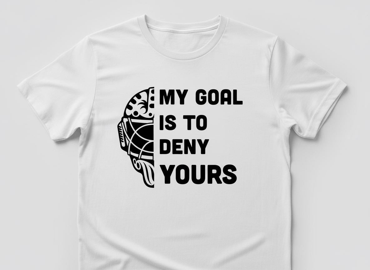 Funny Goalie SVG | Ice Hockey Design for Cricut, Silhouette (Digital Download)