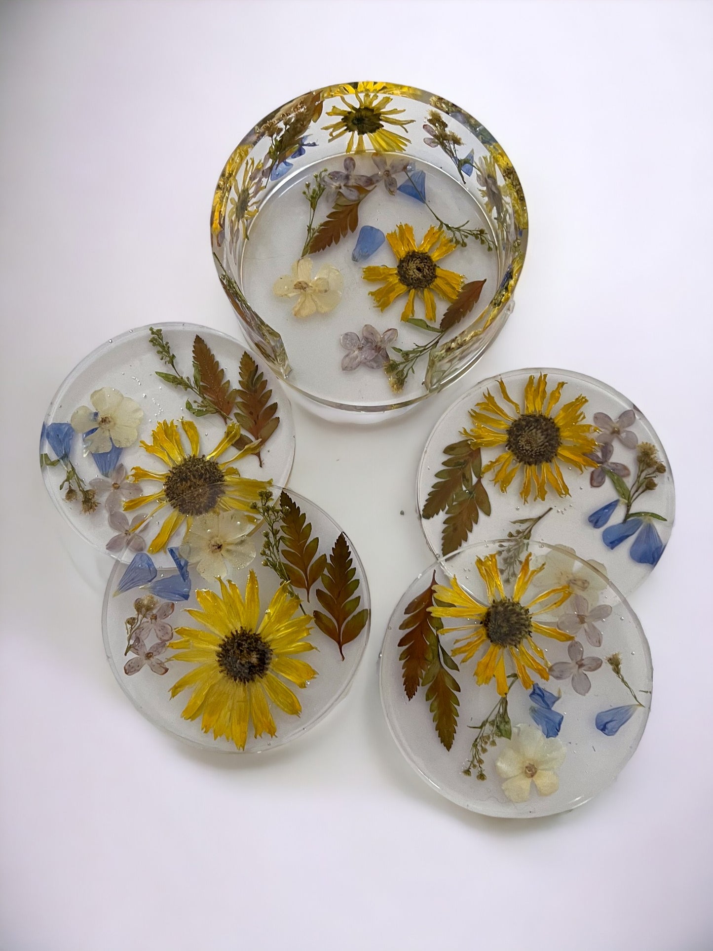 Flower Coasters | Dried Flowers | Resin Craft | Resin Art