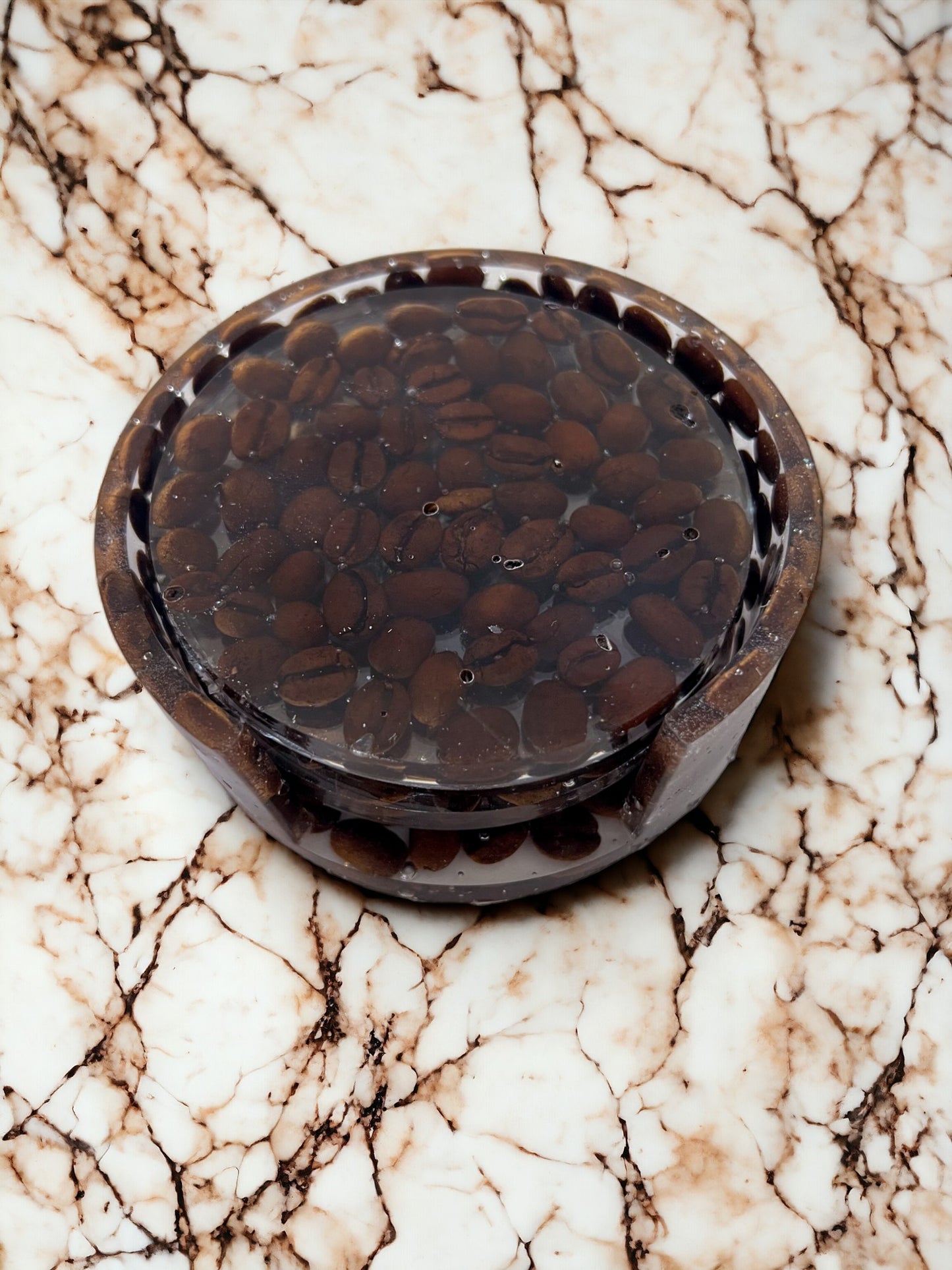 Coffee Coasters | Coffee Beans | Resin Craft | Resin Art | Coffee