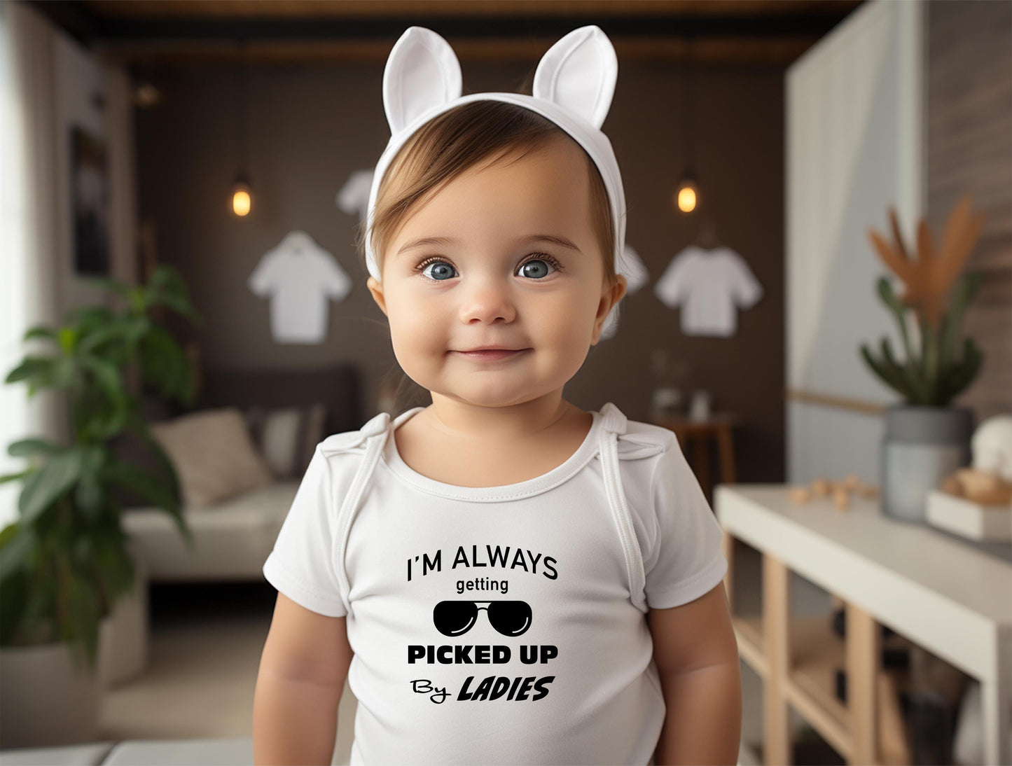 Funny Baby Onesie SVG Bundle | Humorous Newborn Graphics (Cut Files)