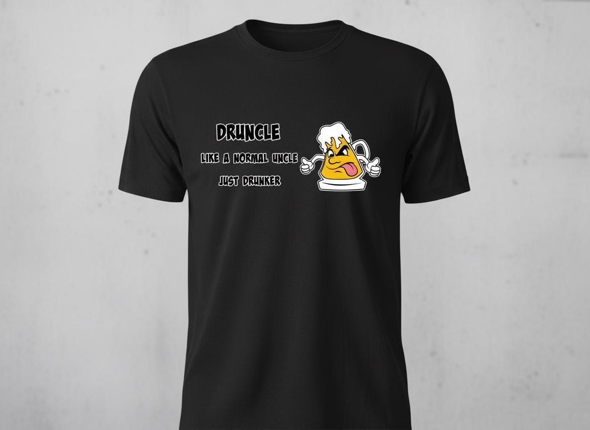Funny Drunkle Beer Quote Graphic | Uncle Gift SVG PNG JPG