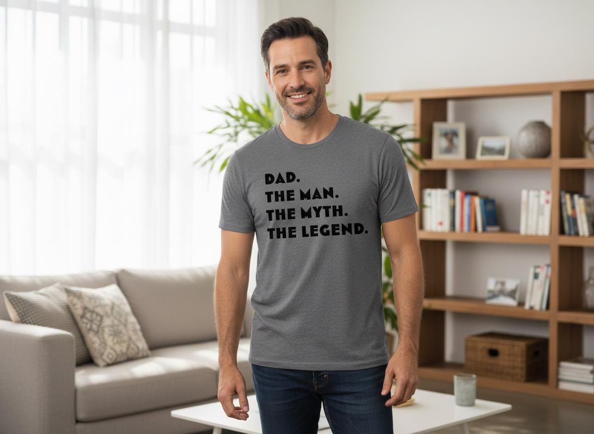 Funny Dad The Man The Myth The Legend Design (Digital Download)