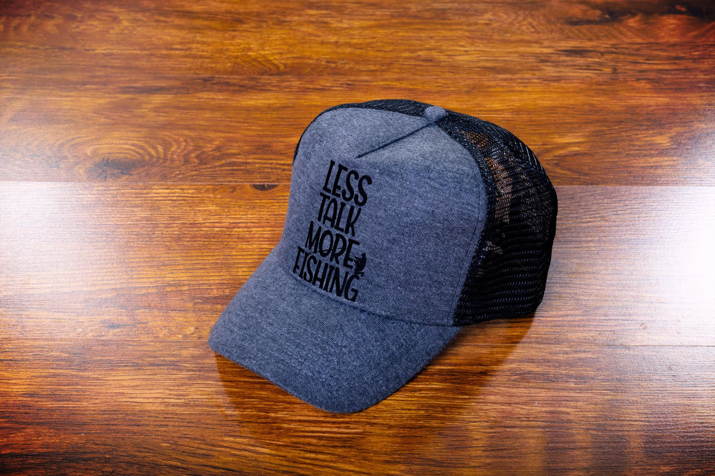 Less Talk More Fishing SVG | Funny Fisherman Quote (Digital Files)