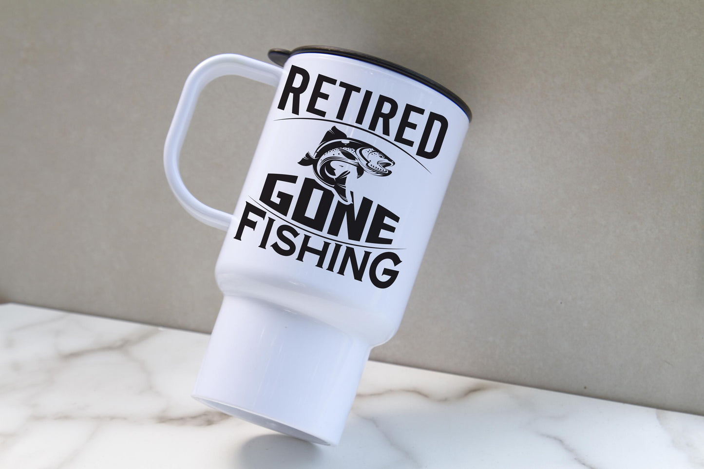 Retired Gone Fishing SVG | Fisherman Retirement Gift (Digital Download)