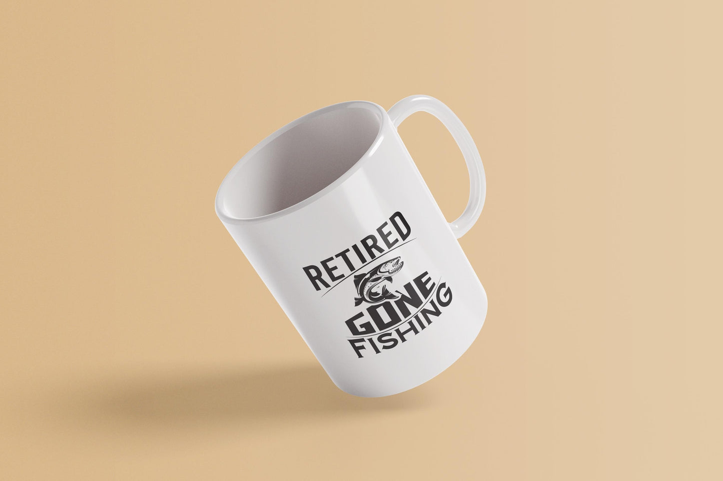 Retired Gone Fishing SVG | Fisherman Retirement Gift (Digital Download)