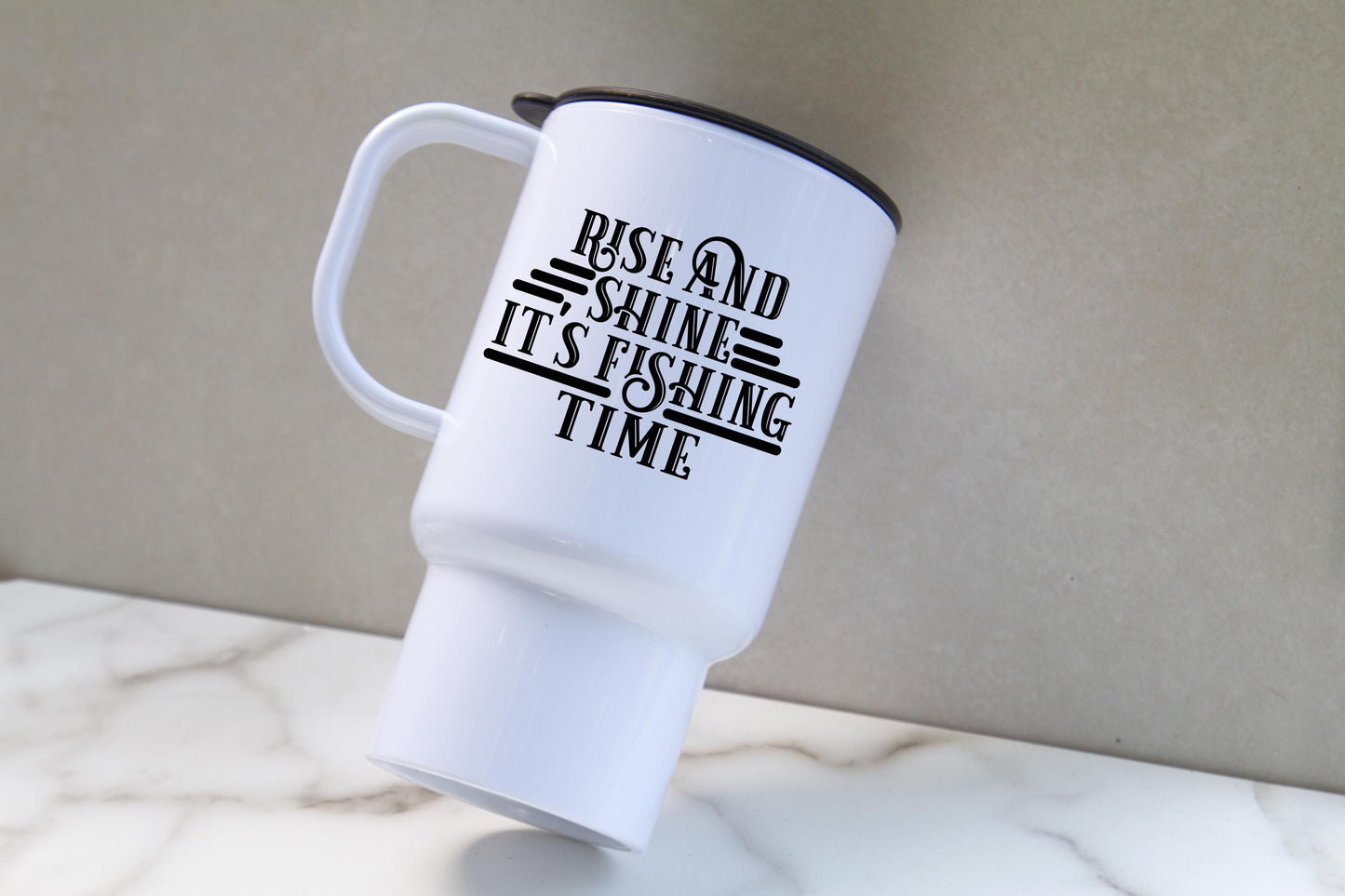 Rise and Shine Fishing Time SVG | Funny Fisherman Quote (Digital Download)