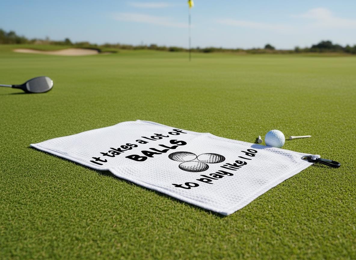 Funny Golf Quote SVG | It Takes a Lot of Balls (Digital Download)