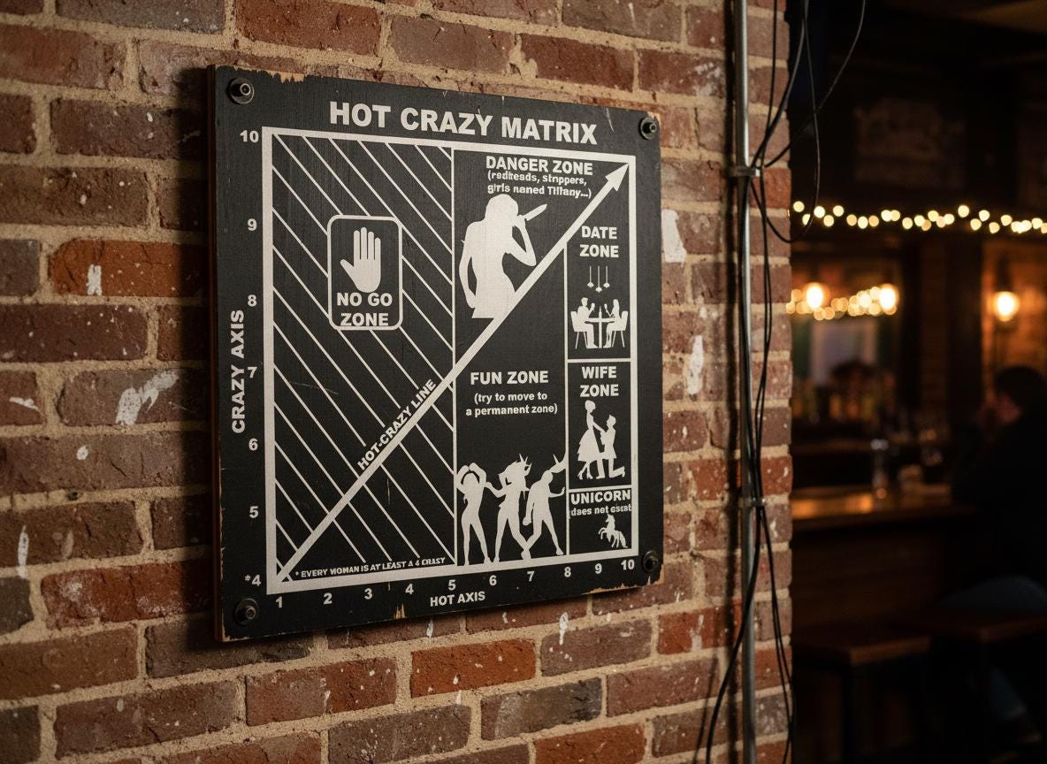 Hot-Crazy Matrix Graphic | Funny T-Shirt Design (svg, png, jpg, dfx)