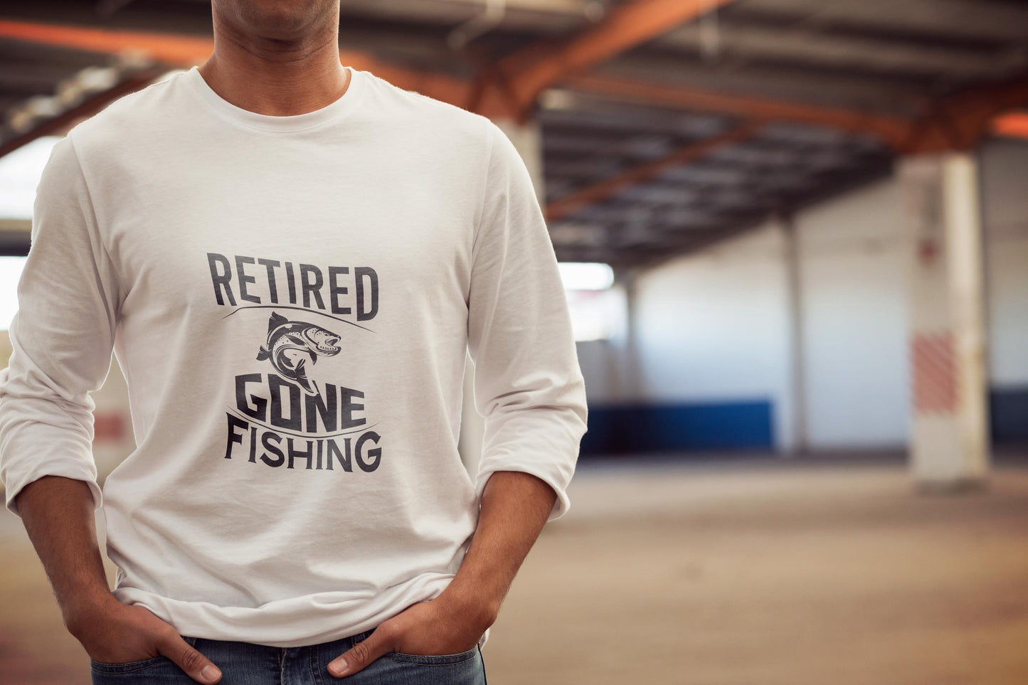 Retired Gone Fishing SVG | Fisherman Retirement Gift (Digital Download)