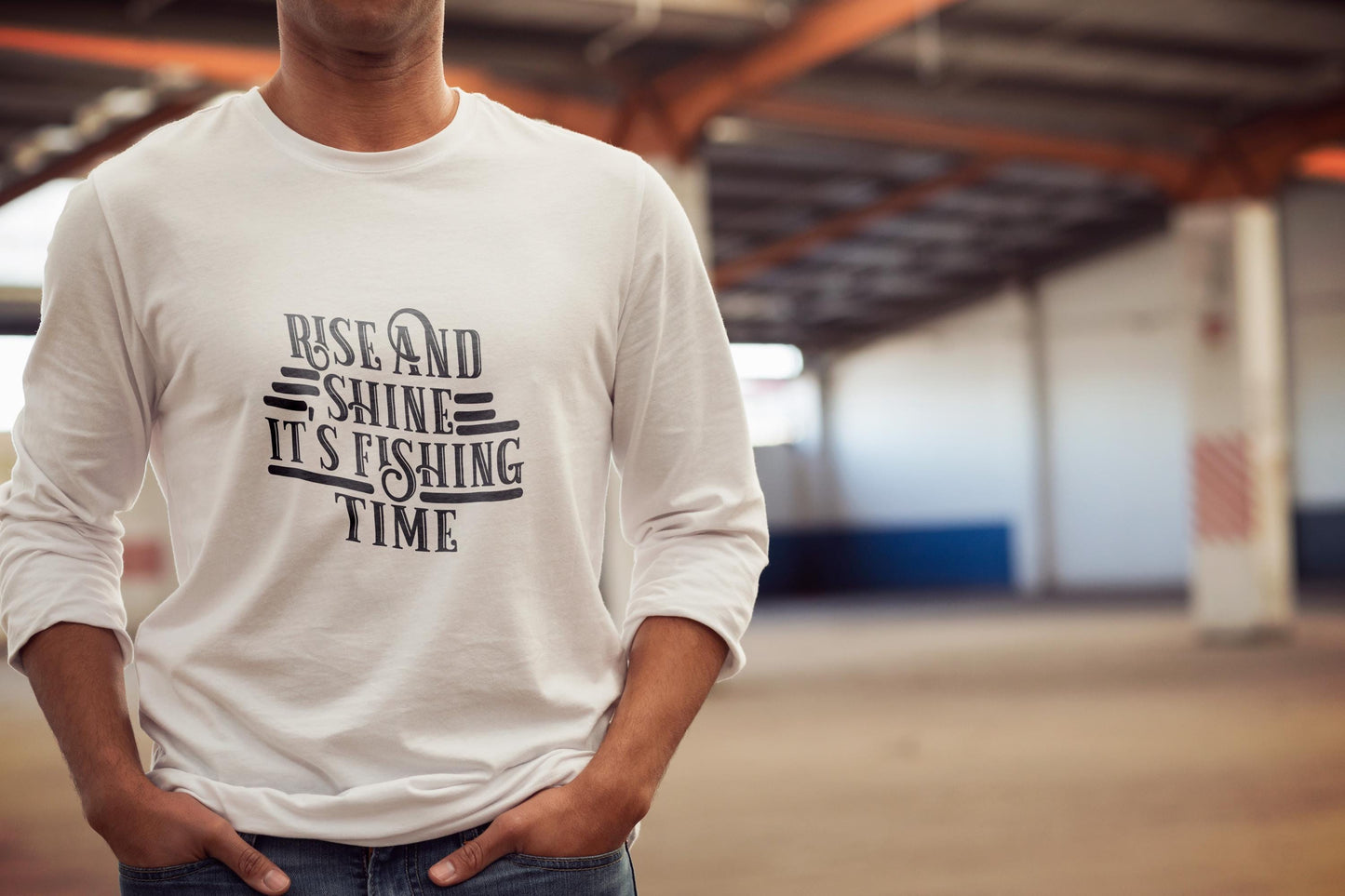 Rise and Shine Fishing Time SVG | Funny Fisherman Quote (Digital Download)